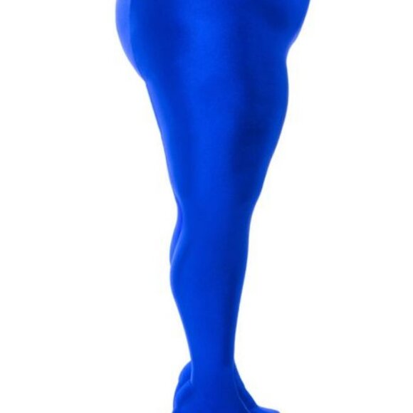 AZALEA WANG " HOLLYWOOD LIMELIGHT" STRETCH CHUNKY HEEL PANT BOOT (BRAND NEW !) - Picture 5 of 7